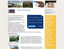 Tablet Screenshot of maison-bioclimatique.com